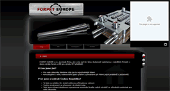 Desktop Screenshot of forpeteurope.cz