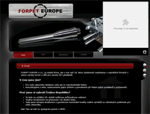 Tablet Screenshot of forpeteurope.cz